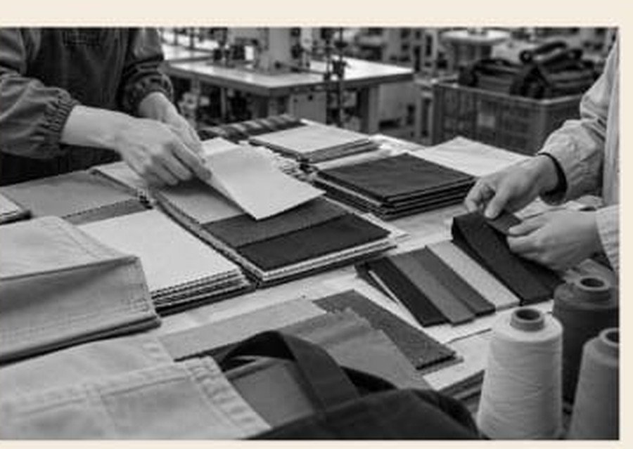 Fabric and material samples