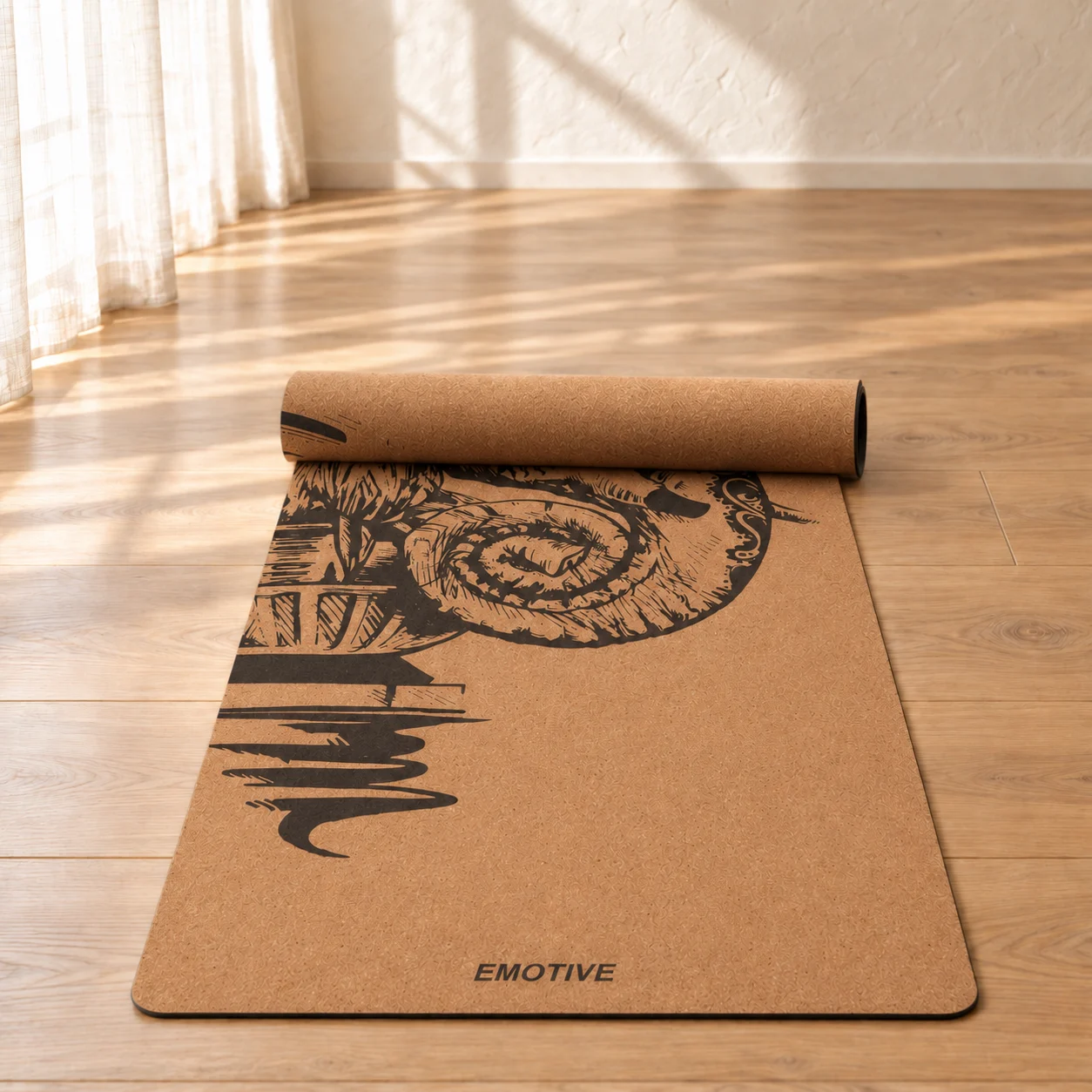 Elephant Natural Cork Yoga Mat