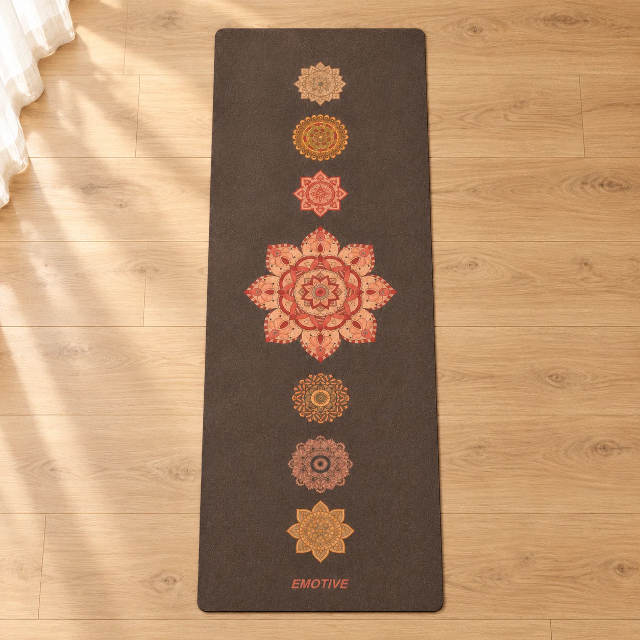 Mandala Natural Cork Yoga Mat